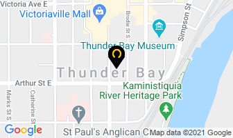 Jenkens Funeral Home in Thunder Bay map