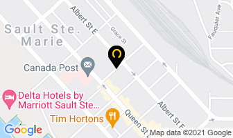Jennifer Moore in Sault Ste. Marie map