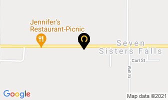 Jennifer's Dining Room in Whitemouth map
