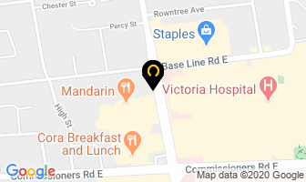 Jenny Craig Weight Loss Centre in London map
