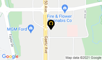Jensii Marketing in Red Deer map
