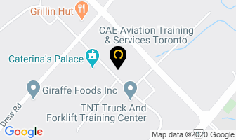 Jenza Metals Ltd in Mississauga map