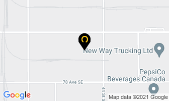 Jericho Logistics International in Calgary map