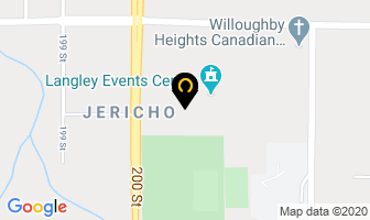 Jericho Ridge Community Church in Langley map