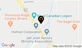 Jerry's Auto Body in Lethbridge map
