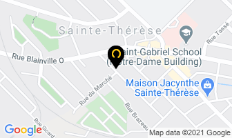Jes Transport in Sainte-Thérèse map