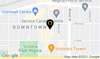 Jessica Bridal in Regina map