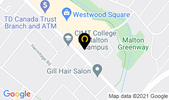 Jessica Salon in Mississauga map
