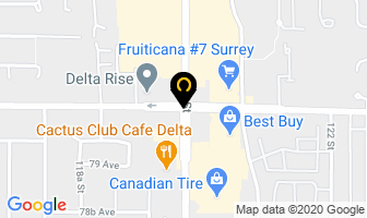 Jessie Vaid Notary Public in Delta map