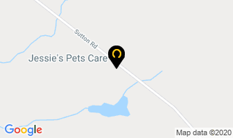 Jessie's Pets Care in Miramichi map