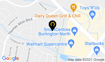 Jet Express Tours & Shuttle Service Ltd in Burlington map