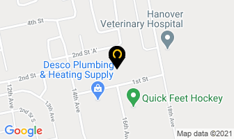 Jetim Inc in Hanover map