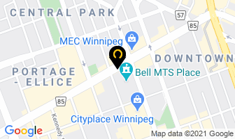 Jets Gear Authentic Team Store (Mts Centre) in Winnipeg map