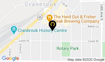 Jewels On Ninth in Cranbrook map