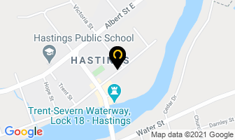 Jiang's Restaurant in Trent Hills map