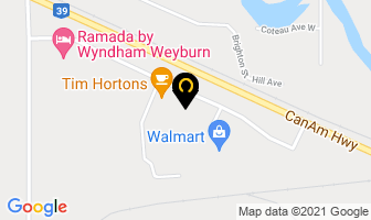 Jiffy Lube in Weyburn map