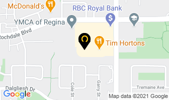 Jiffy Lube in Regina map