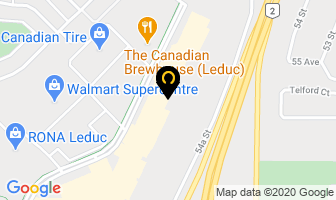 Jiffy Lube in Leduc map