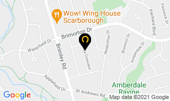 Jim Dandy Handyman in Scarborough map