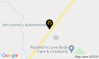 Jim Hume's Automotive in Concord map
