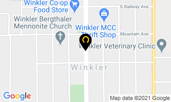 Jim M Smith Chartered Accountant Inc in Winkler map