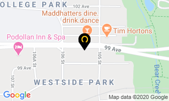 Jimmy's Liquor Store in Grande Prairie map