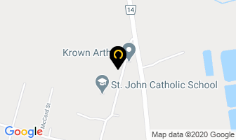 Jim's Auto Service in Arthur map