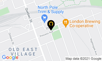 Jims Upholstery in London map