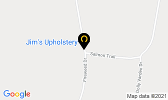 Jims Upholstery in Whitehorse map