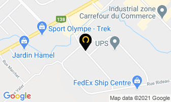 Jm Transit Inc in Ville de Québec map