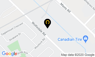 Jo Auto Service in Mississauga map