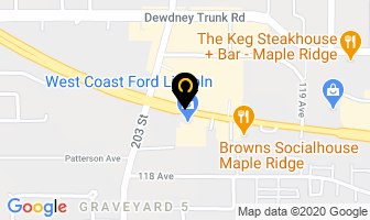 Joan Thomson Keller Williams Elite Realty in Maple Ridge map