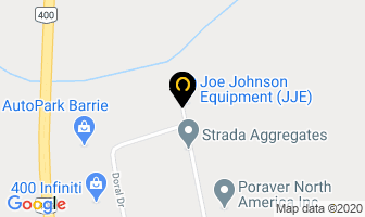 Joe Johnson Equipment Inc in Innisfil map