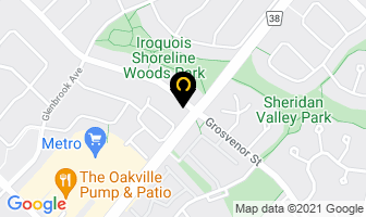 Joe Maharana in Oakville map