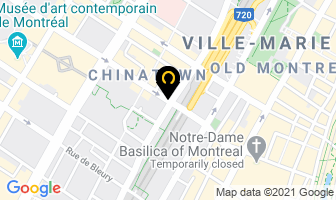 Joe Win Photo Service in Montreal map