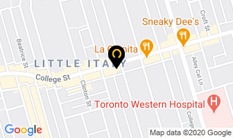 Joe's Barber Shop in Orillia map