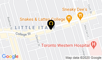 Joe's Barber Shop in Orillia map
