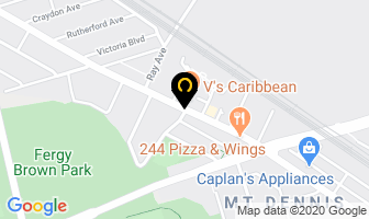 Joe's Clipaway in Vaughan map