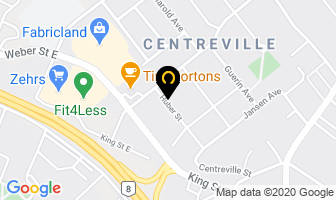 Joe's Drive Away Service in Kitchener map