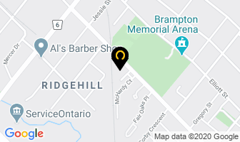Joe's Pizzeria And Spaghetti House in Brampton map