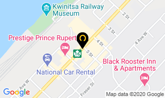 Johal & Associates in Prince Rupert map