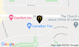 John Kincaid Lethbridge Mortgage Broker in Lethbridge map