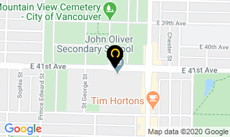 John Oliver Nursery School Society in Vancouver map