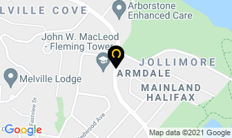 John W Macleod Fleming Tower School in Halifax map
