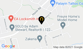 Johnny Fencing Inc in Kitchener map