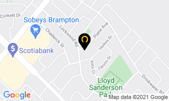 Johnny Steamer Carpet Cleaner in Brampton map