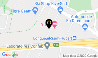 Johnny's Motoshop Inc in Longueuil map