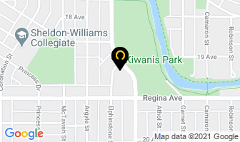 John's Barber Shop in Regina map