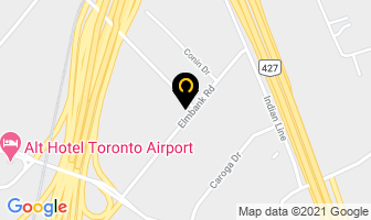 Johnson Controls L P in Mississauga map