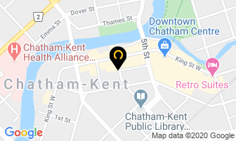 Johnson Feduk King Chartered Accountants in Chatham-Kent map
